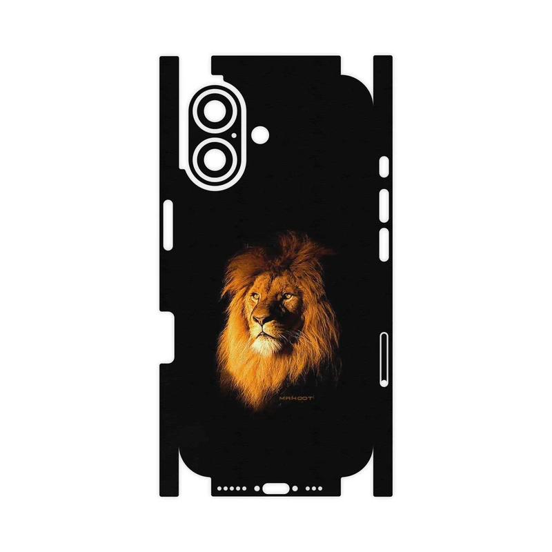 برچسب پوششی ماهوت مدل Lion-FullSkin مناسب برای گوشی موبایل اپل iPhone 16