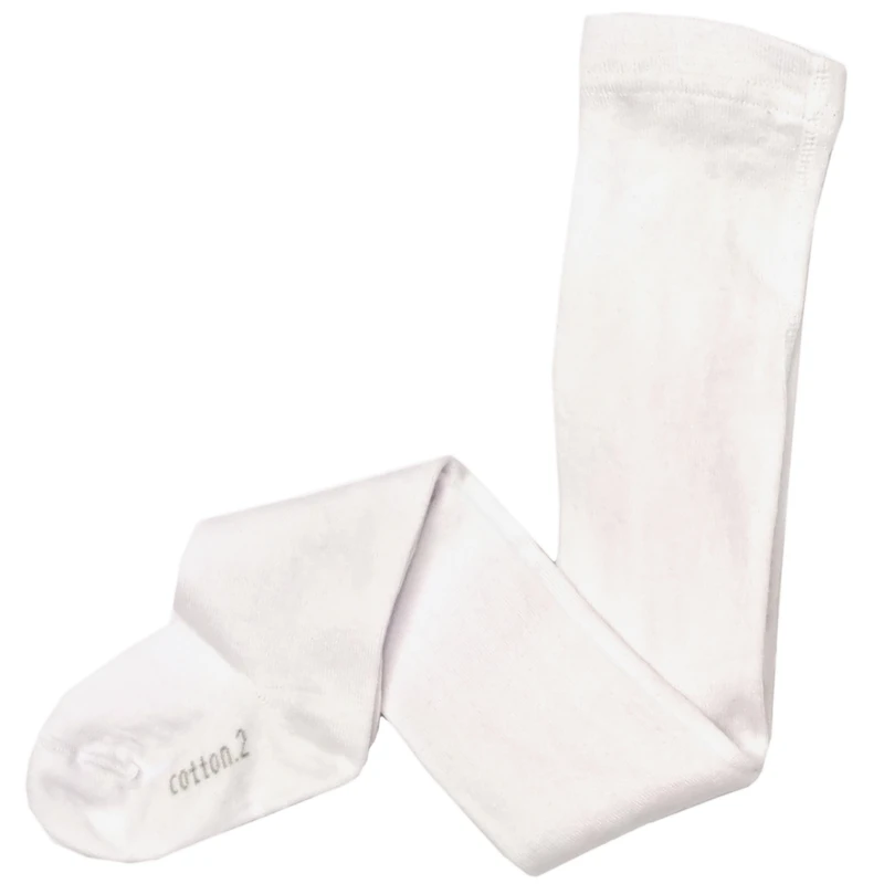  جوراب شلواری دخترانه مدل ساده پنبه ای 