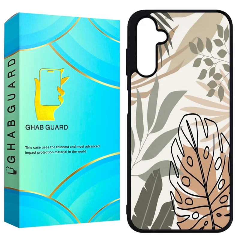  کاور قاب گارد طرح برگ مدل GCHPA25 مناسب برای گوشی موبایل سامسونگ Galaxy A25