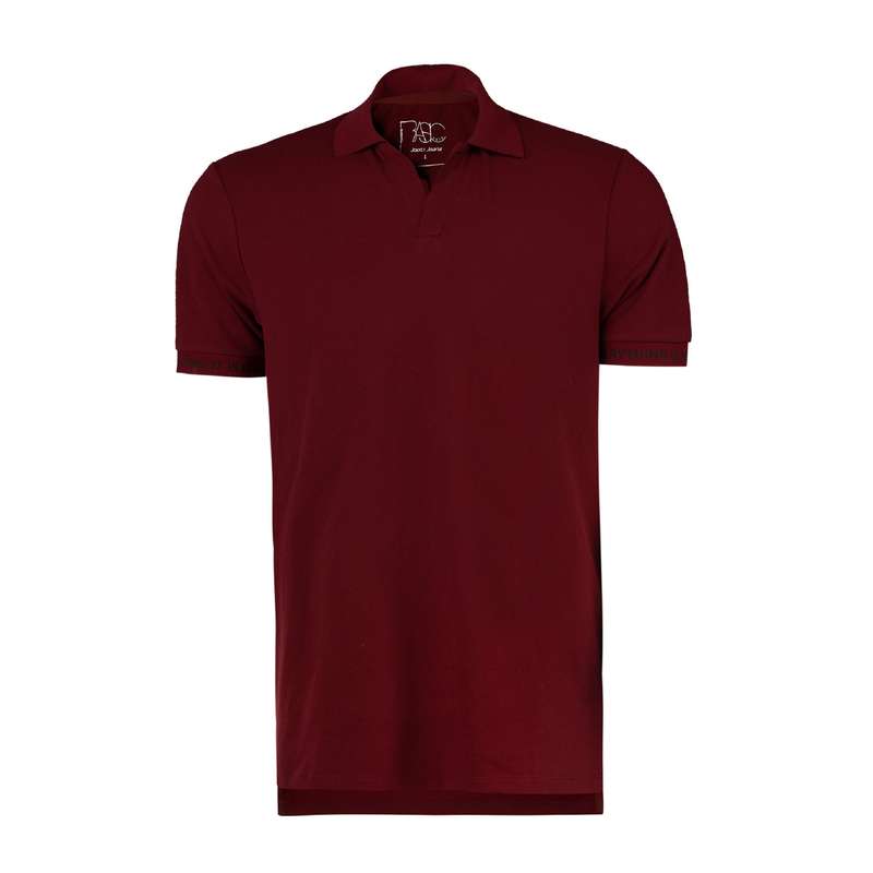 پولوشرت آستین کوتاه مردانه جوتی جینز کد 155167 رنگ زرشکی