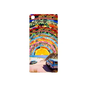 MAHOOT Collage of Orange Sky Cover Sticker for Sony Xperia Z2