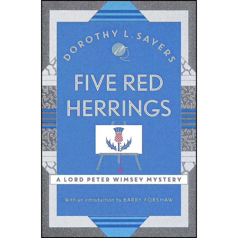 کتاب Five Red Herrings اثر Dorothy L. Sayers انتشارات HODDER STOUGHTON