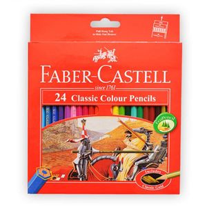 مداد رنگی 24 رنگ فابرکاستل مدل کلاسیک