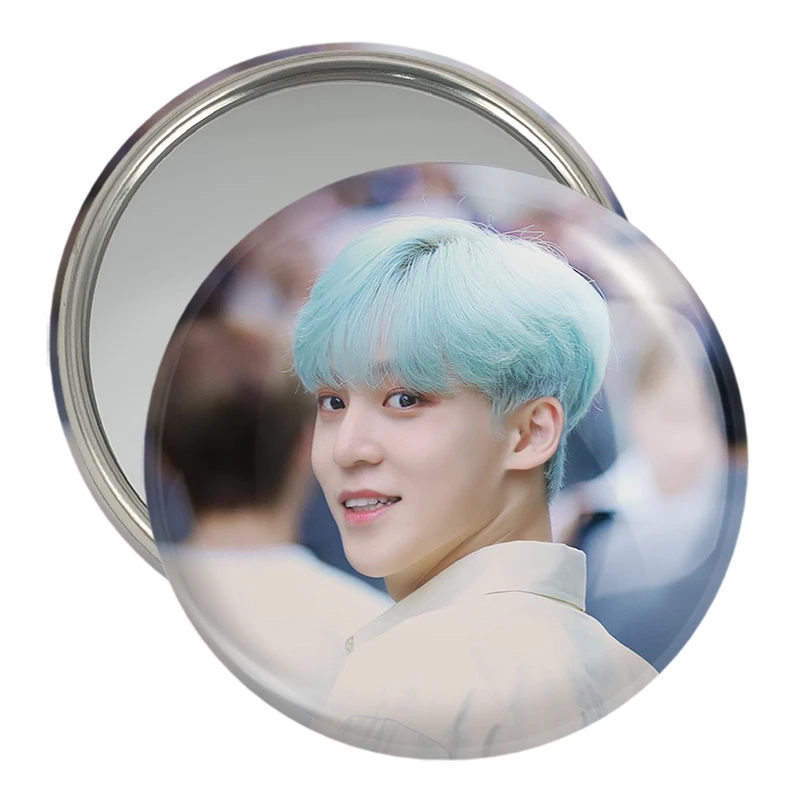 آینه جیبی خندالو مدل یونهو گروه ایتیز ATEEZ  کد 21218