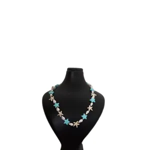  گردنبند دست ساز زنانه مدل ستاره دریایی