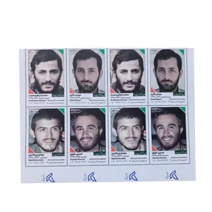 تمبر یادگاری مدل فرمانده شهید مجموعه 8 عددی