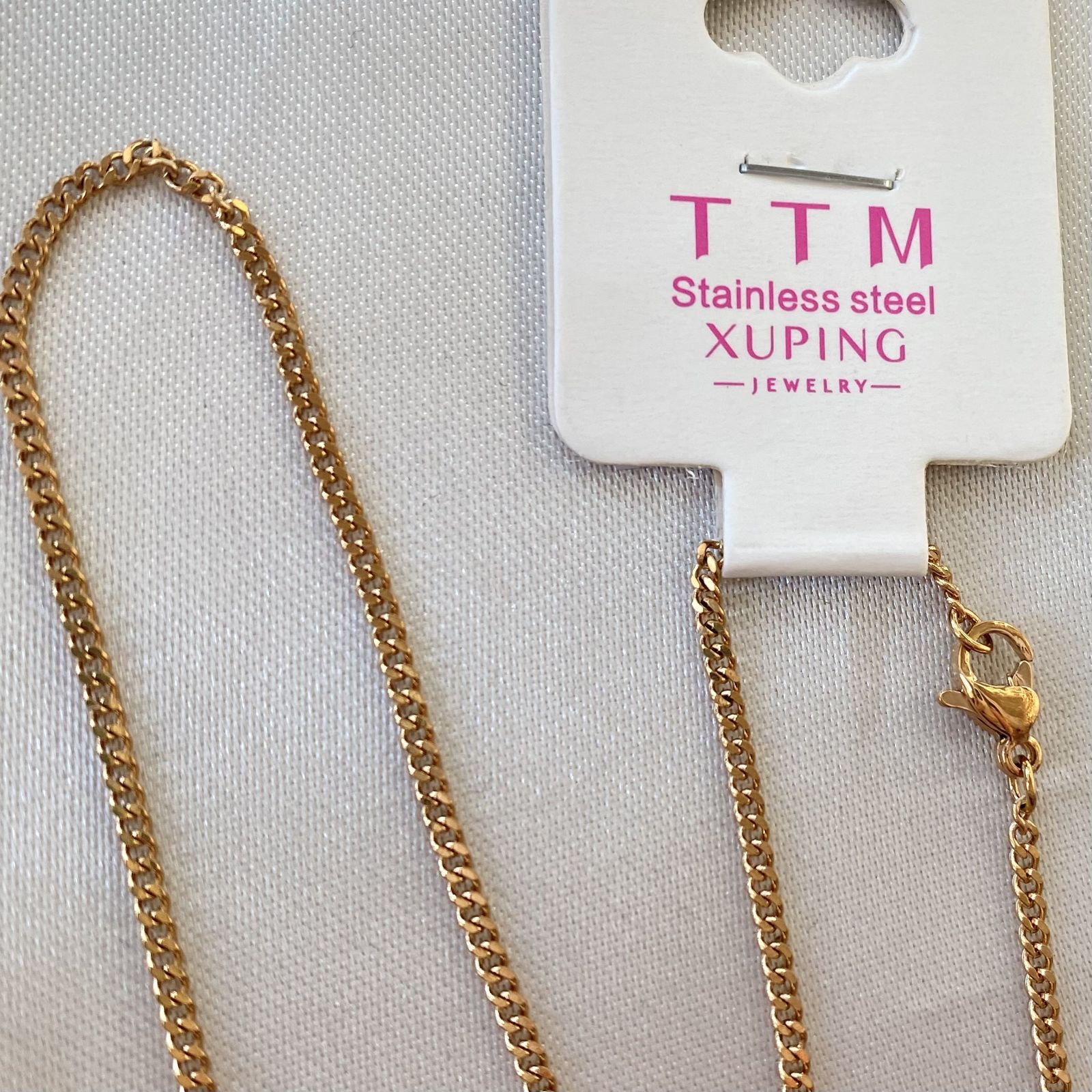 زنجیر زنانه ژوپینگ کد TM -  - 4