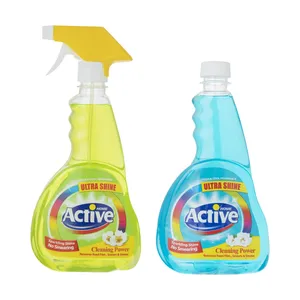 شیشه پاک کن اکتیو مدل Ultra Shine حجم 500 میلی لیتر مجموعه 2 عددی 