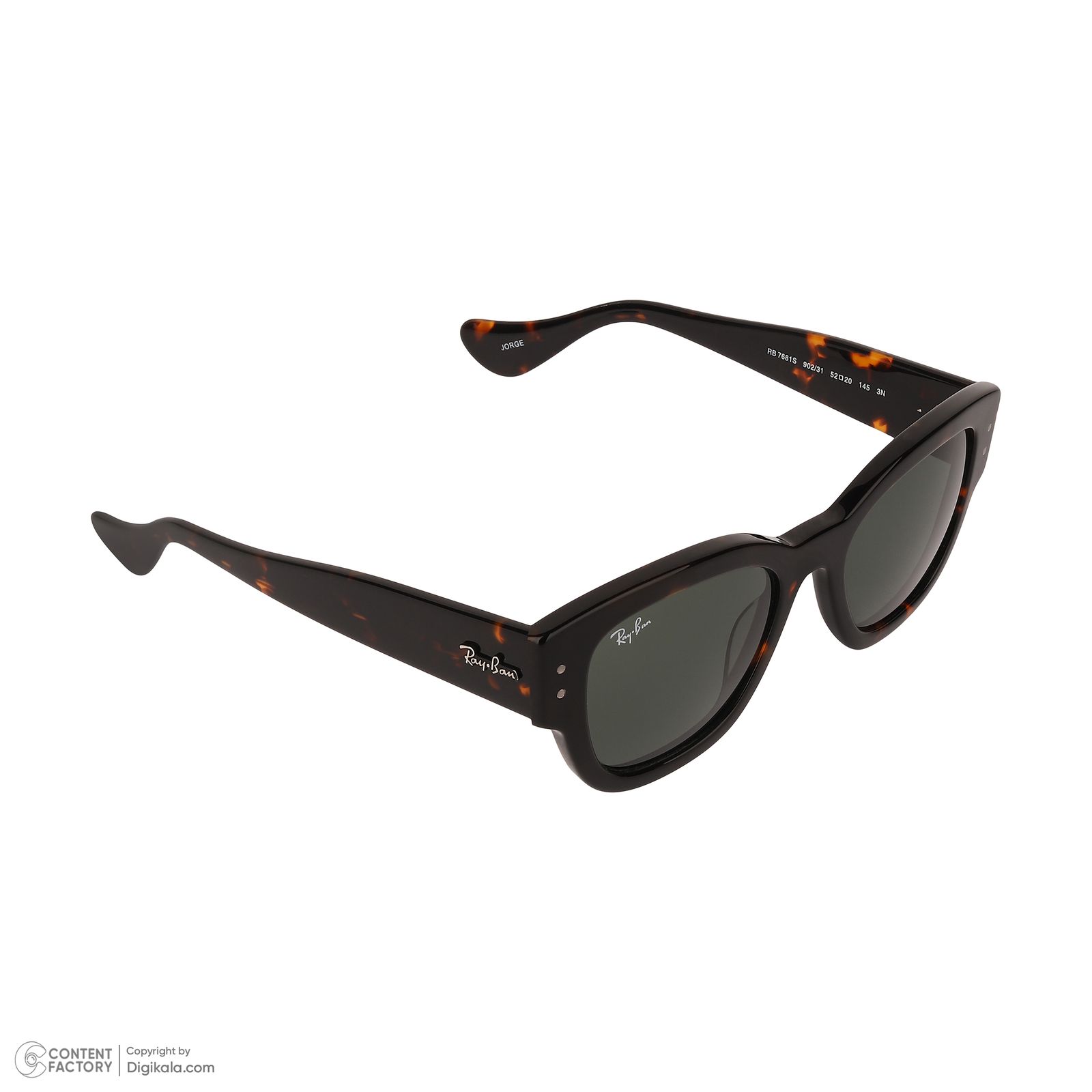 عینک آفتابی ویفرر (Wayfarer) ری بن مدل 0RB7681S-902-31 -  - 2