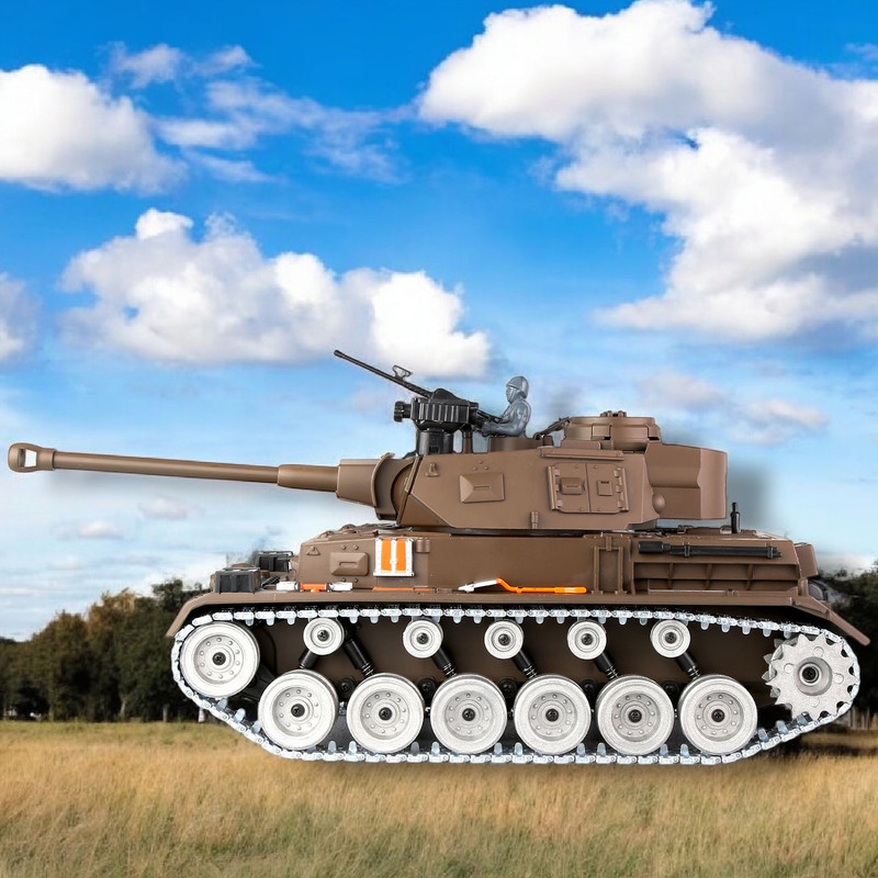 تانک بازی کنترلی مدل  تیرانداز German Panther III diecast