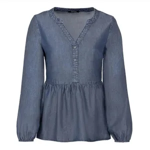 بلوز آستین بلند زنانه اسمارا مدل 17898849