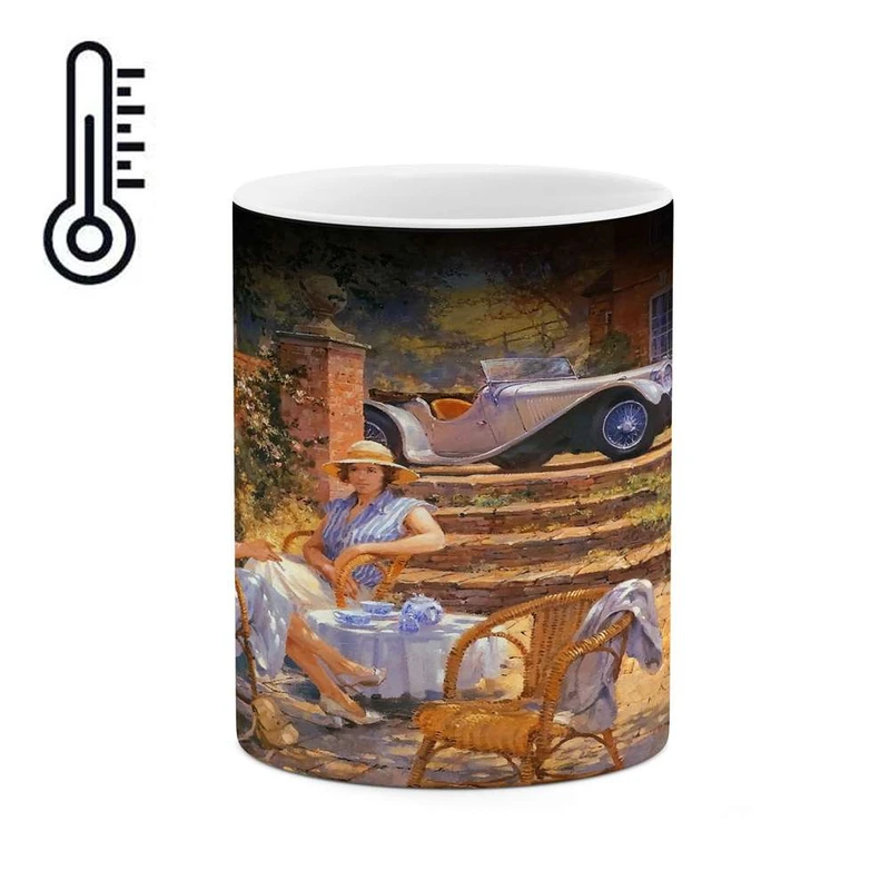 ماگ حرارتی کاکتی مدل نقاشی کد mgh13831