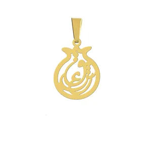 آویز گردنبند هایکا مدل انار و عشق کد a.h 126
