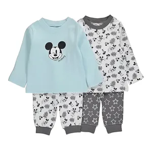 ست تی شرت و شلوار پسرانه جورج مدل Mickey Mouse مجموعه دو عددی