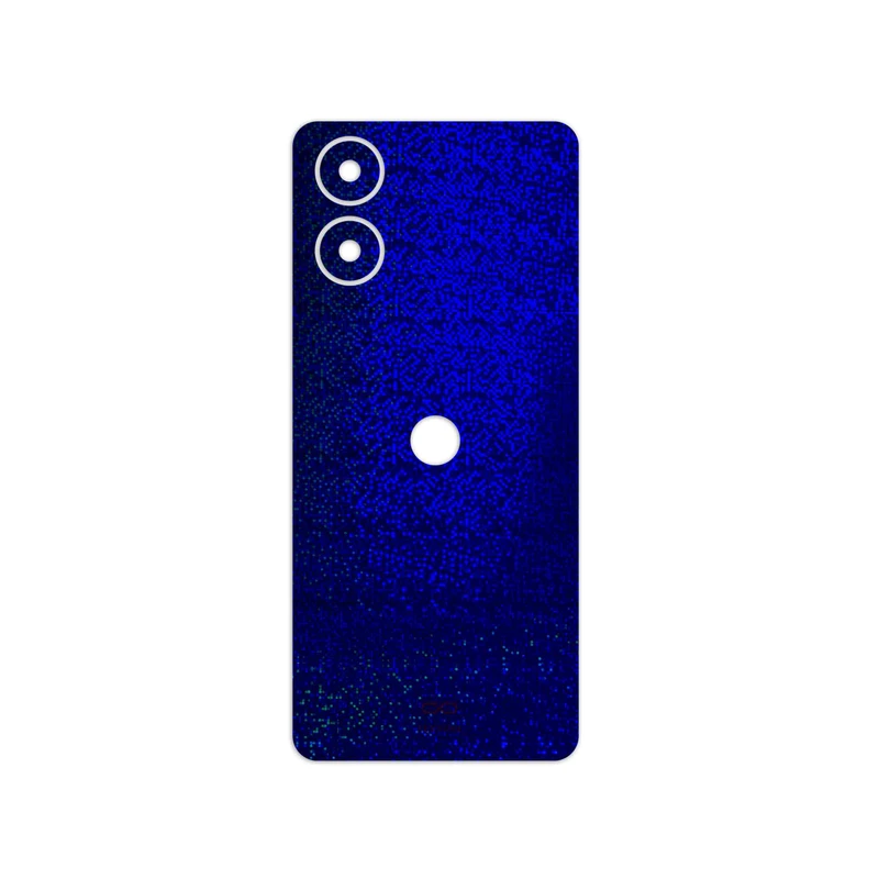 برچسب پوششی ماهوت مدل Blue-Holographic مناسب برای گوشی موبایل موتورولا Moto G04s