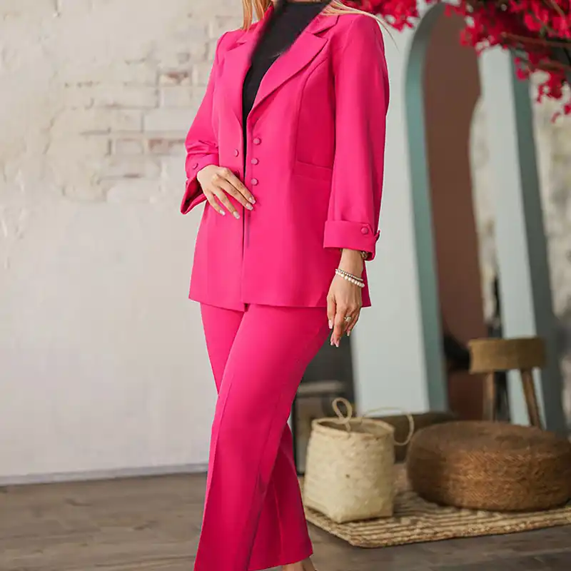 ست کت و شلوار زنانه السانا مدل آذین کد 146080