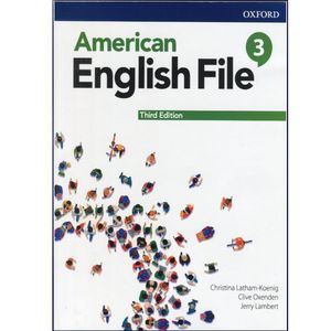 کتاب American English File 3rd 3 اثر جمعی از نویسندگان انتشارات هدف نوین