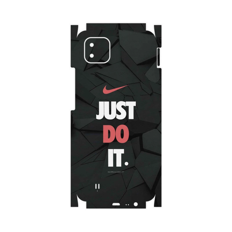 برچسب پوششی ماهوت مدل NIKE-Logo-FullSkin مناسب برای گوشی موبایل ریلمی C11 2021