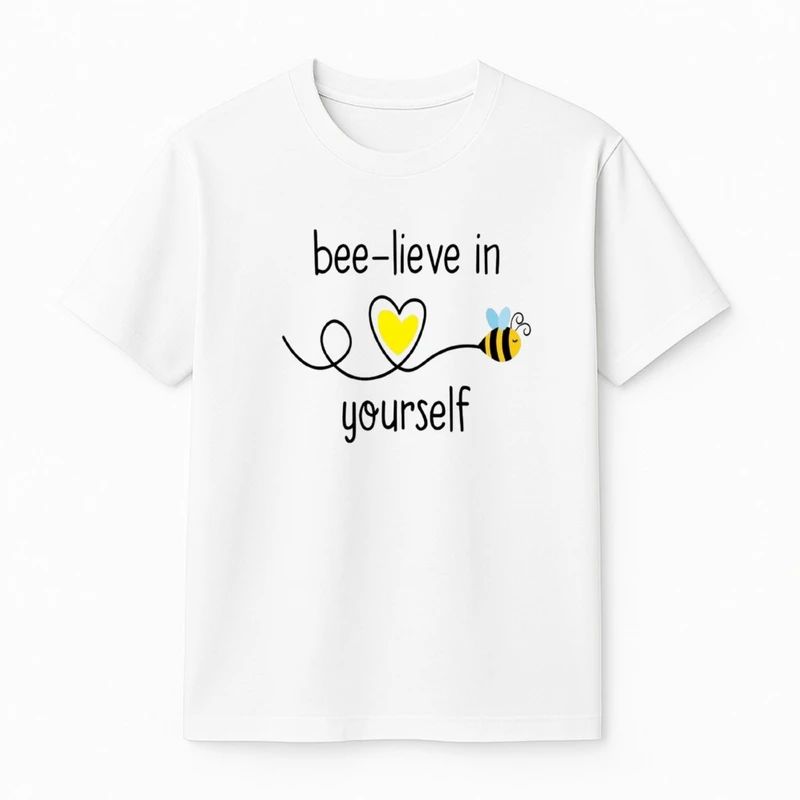 تی‌شرت آستین کوتاه پسرانه مدل زنبور و قلب کد v3 