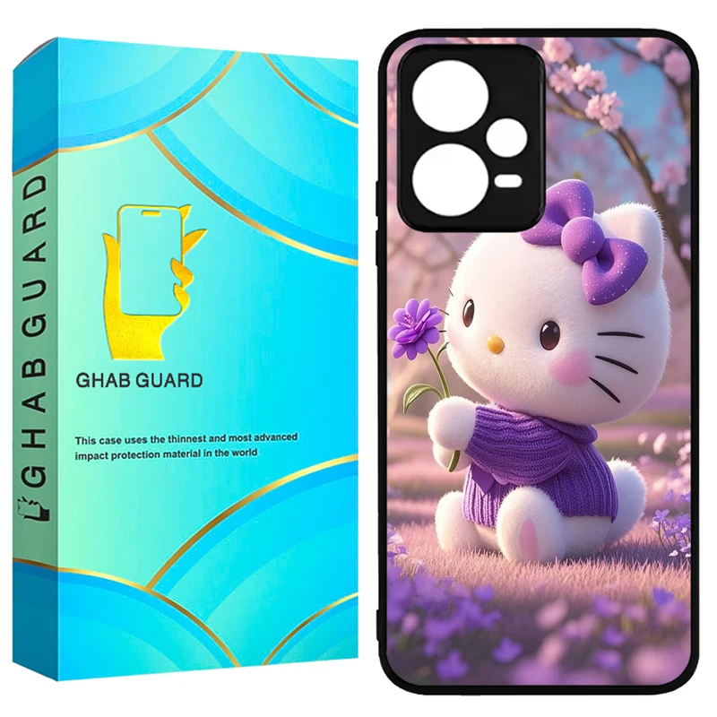 کاور قاب گارد طرح کیتی مدل GCHPX5P مناسب برای گوشی موبایل شیائومی Poco X5 Pro 5G