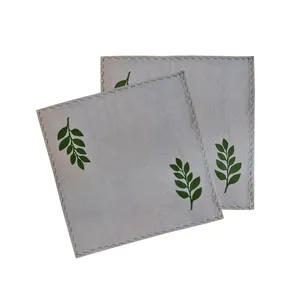 زیربشقابی مدل برگ زیتونی کد D501 بسته دو عددی