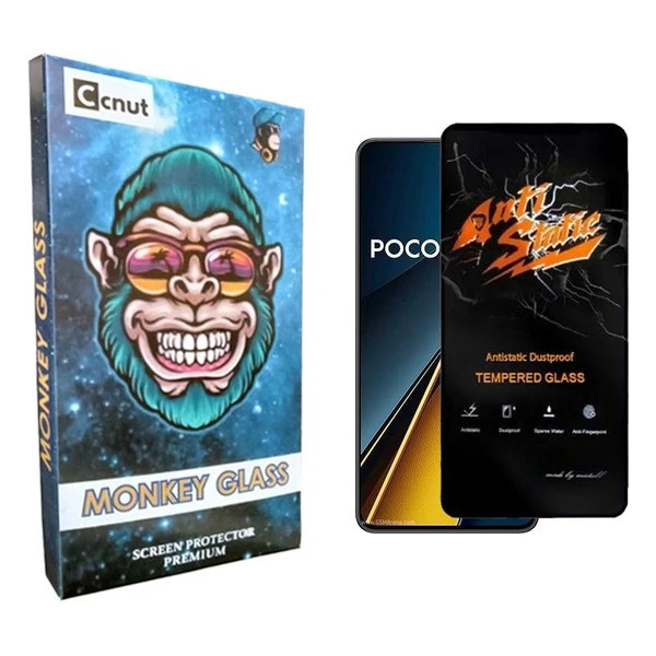 محافظ صفحه نمایش کوکونات مدل mnk Antistatic مناسب برای گوشی موبایل شیائومی Poco X6 Pro