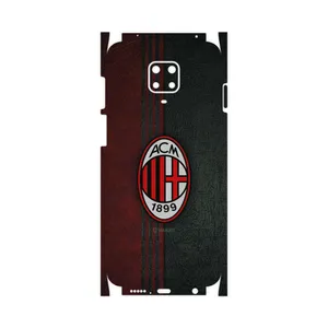 MAHOOT  AC-Milan-FC-FullSkin Cover Sticker for Xiaomi Redmi Note 9 Pro
