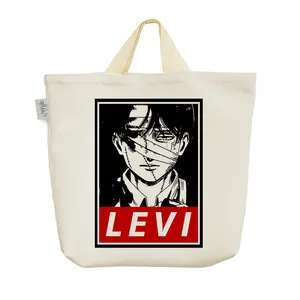 ساک خرید خندالو مدل لیوای انیمه اتک آن تایتان کد H354