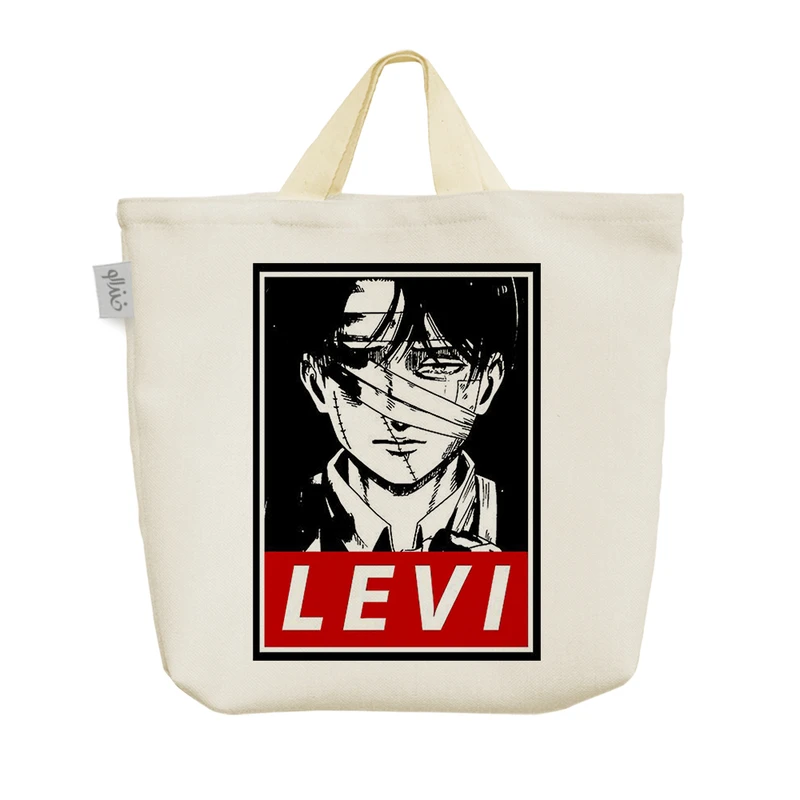 ساک خرید خندالو مدل لیوای انیمه اتک آن تایتان کد H354