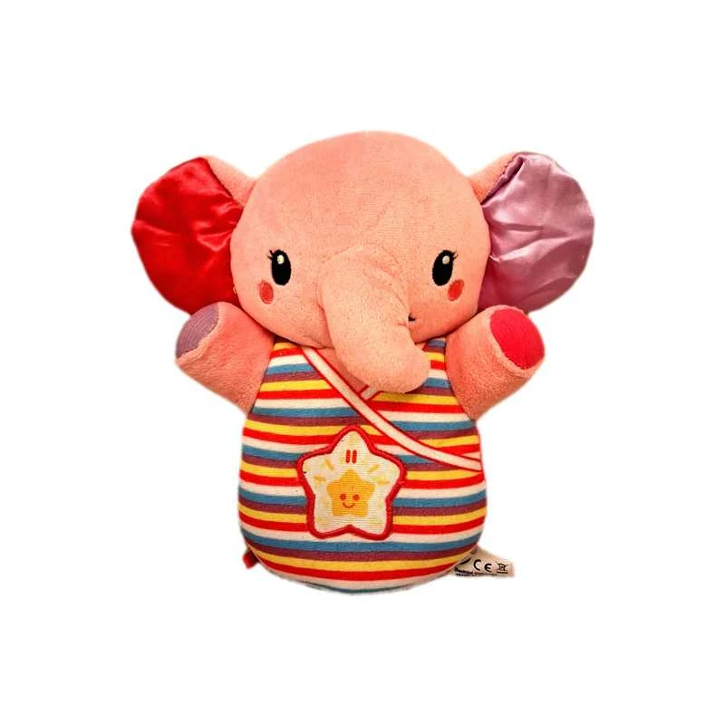 عروسک مدل فیل موزیکال ارتفاع 20 سانتی متر 