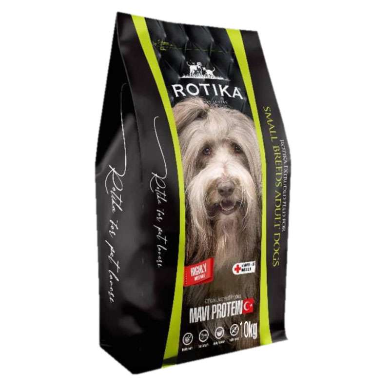 غذای خشک سگ نژاد کوچک بالغ روتیکا مدل Small Breed وزن 10 کیلوگرم
