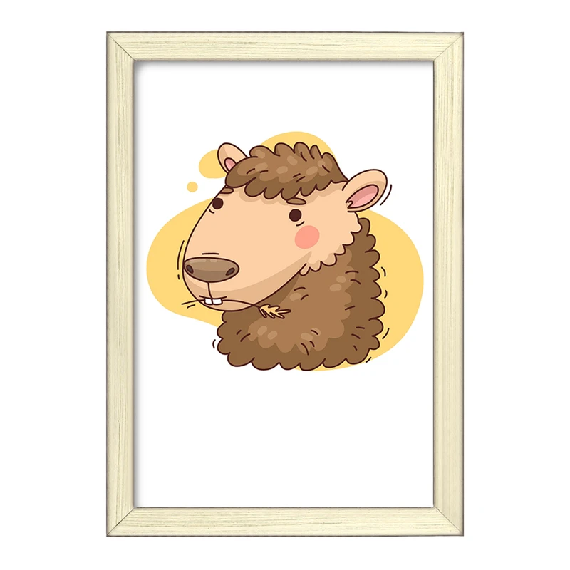 تابلو خندالو طرح شتر حیوانات بامزه کد 37169