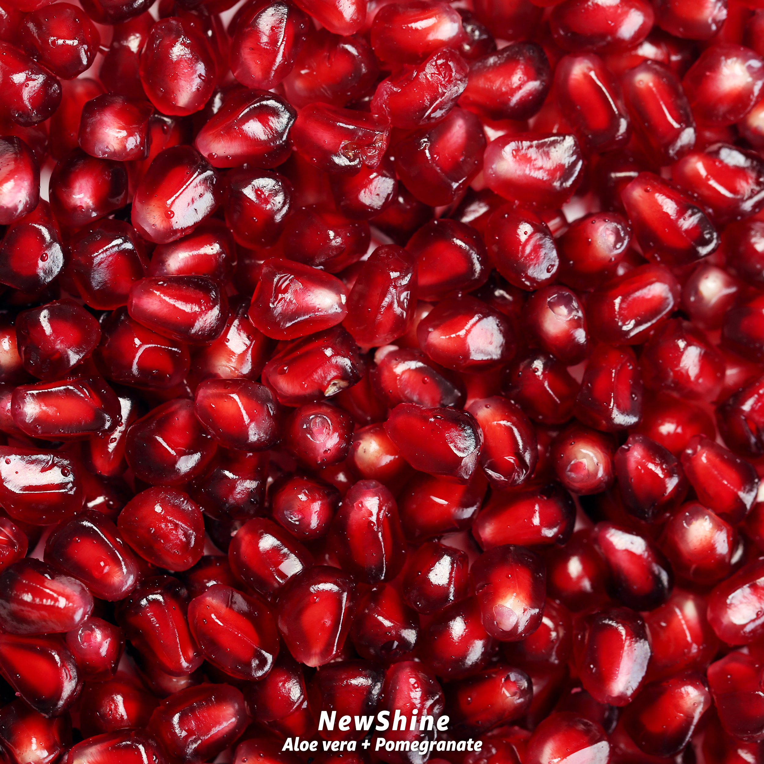 ژل آبرسان صورت و بدن نیوشاین مدل آلوئه ورا و اَنار مناسب انواع پوست حجم 250 میلی لیتر