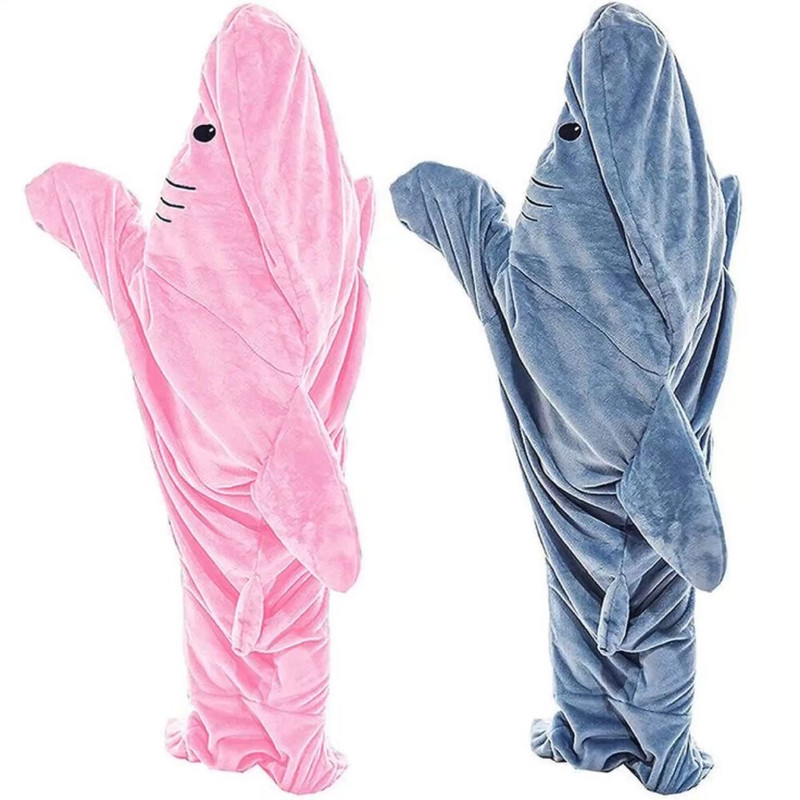 پتو مدل کوسه ای سایز 200x75 سانتی متر