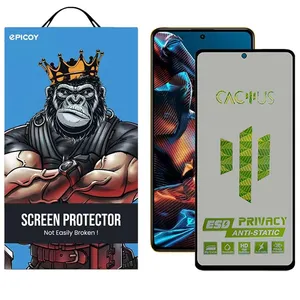 Epicoy Cactus-ESD-Privacy Glass Screen Protector For Xiaomi Poco X5 Pro / Poco X5 / Poco X4 Pro 5G  