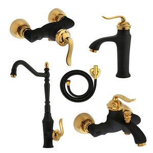 ست شیرآلات نایریکا مدل هلن کد BG-02 مجموعه 5 عددی