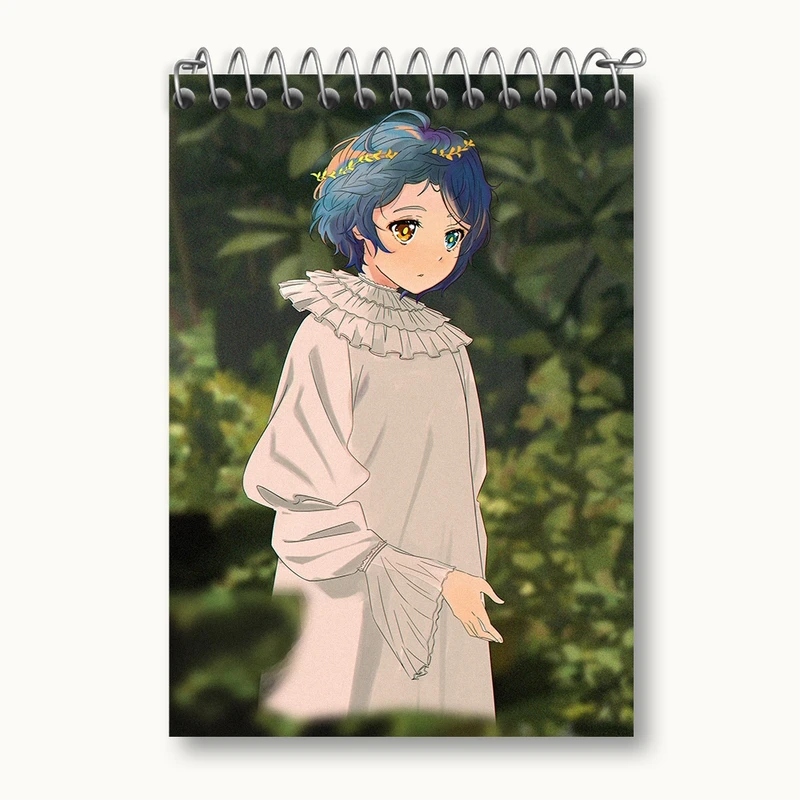 دفتر یادداشت 50 برگ خندالو مدل آی انیمه واندر اگ پرایورتی کد 34044