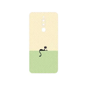 MAHOOT Minimal Internet Cat Icon Cover Sticker for Meizu M6T