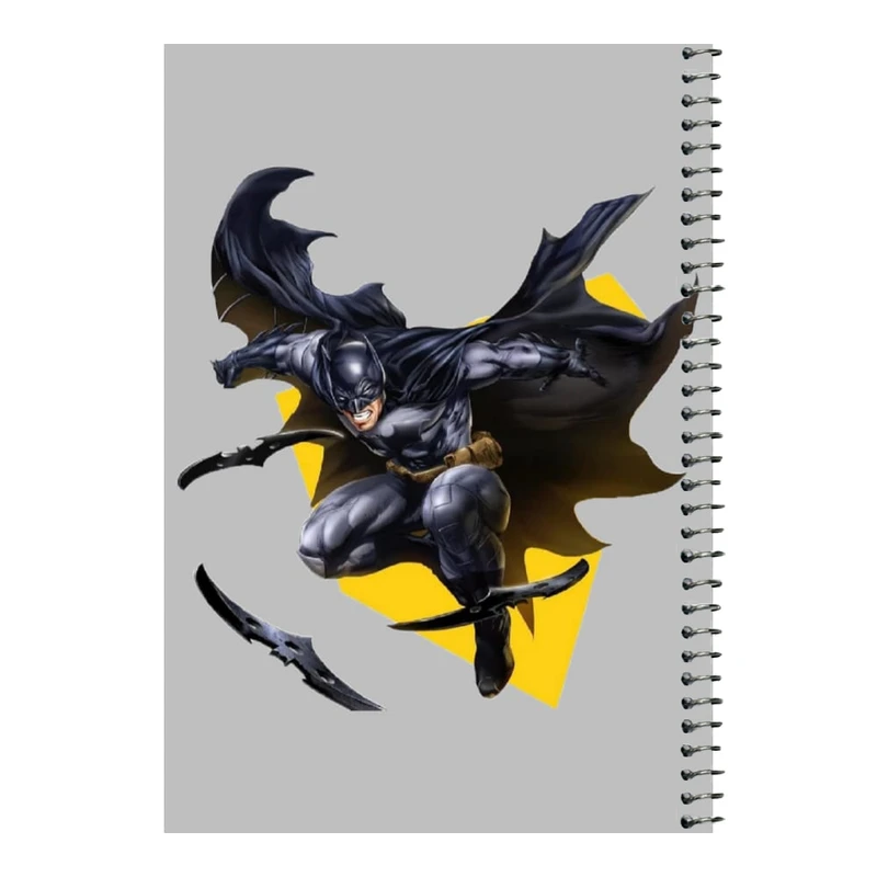 دفتر مشق 80 برگ اس جی مدل بتمن کد ۱    