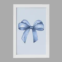 تابلو خندالو مدل پاپیون آبی کد F3686