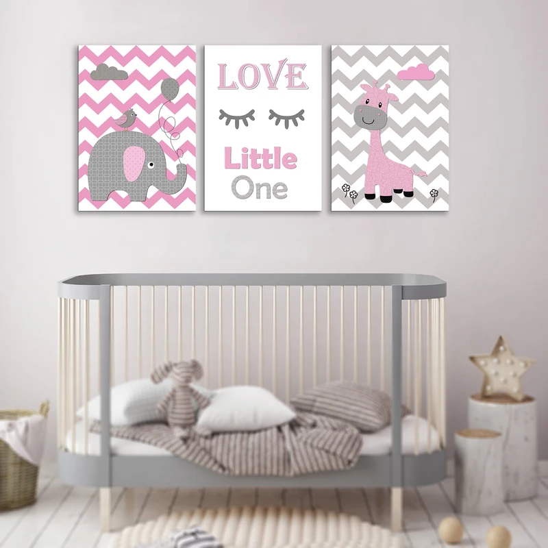 تابلو طرح حیوانات کد980 مجموعه 3عددی