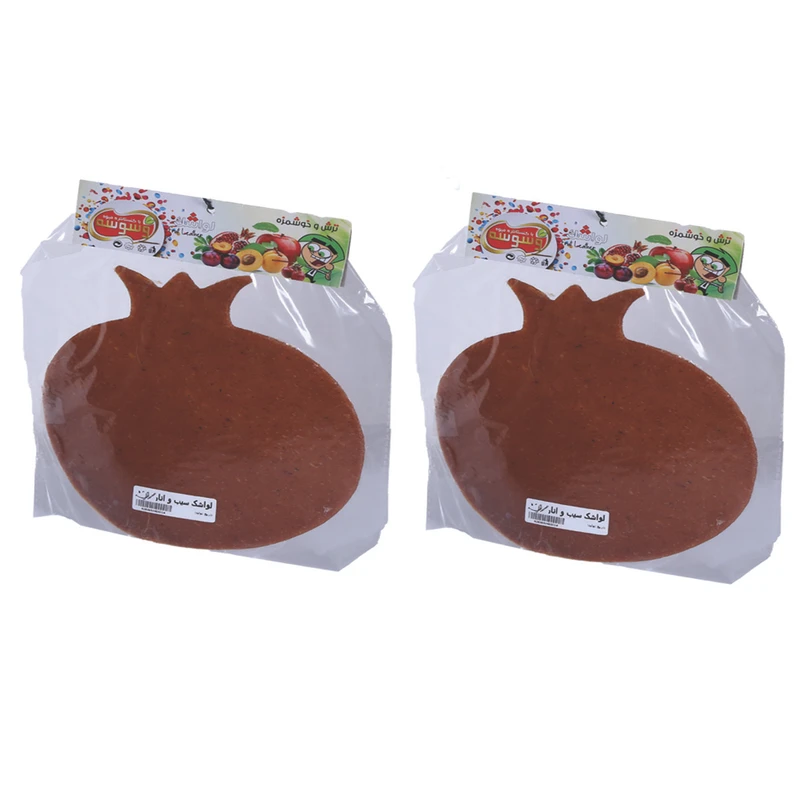 لواشک انار وسوسه بسته 2 عددی