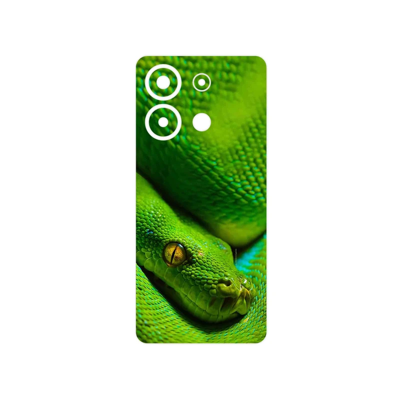 برچسب پوششی ماهوت مدل Snake مناسب برای گوشی موبایل شیائومی Redmi Note 13 4G