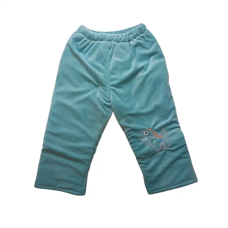 ست کاپشن و شلوار نوزادی طرح دایناسور مدل ASH413