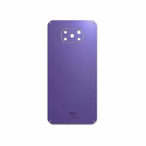 MAHOOT Matte-BlueBerry Cover Sticker for Xiaomi Poco X3 Pro
