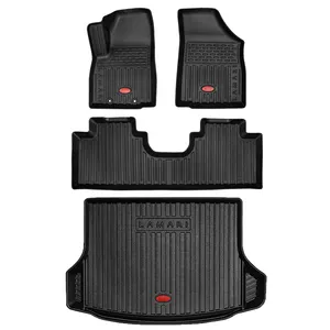 کفپوش سه بعدی خودرو بابل کارپت مدل لاکچری مناسب برای لاماری ایما به همراه کفپوش صندوق