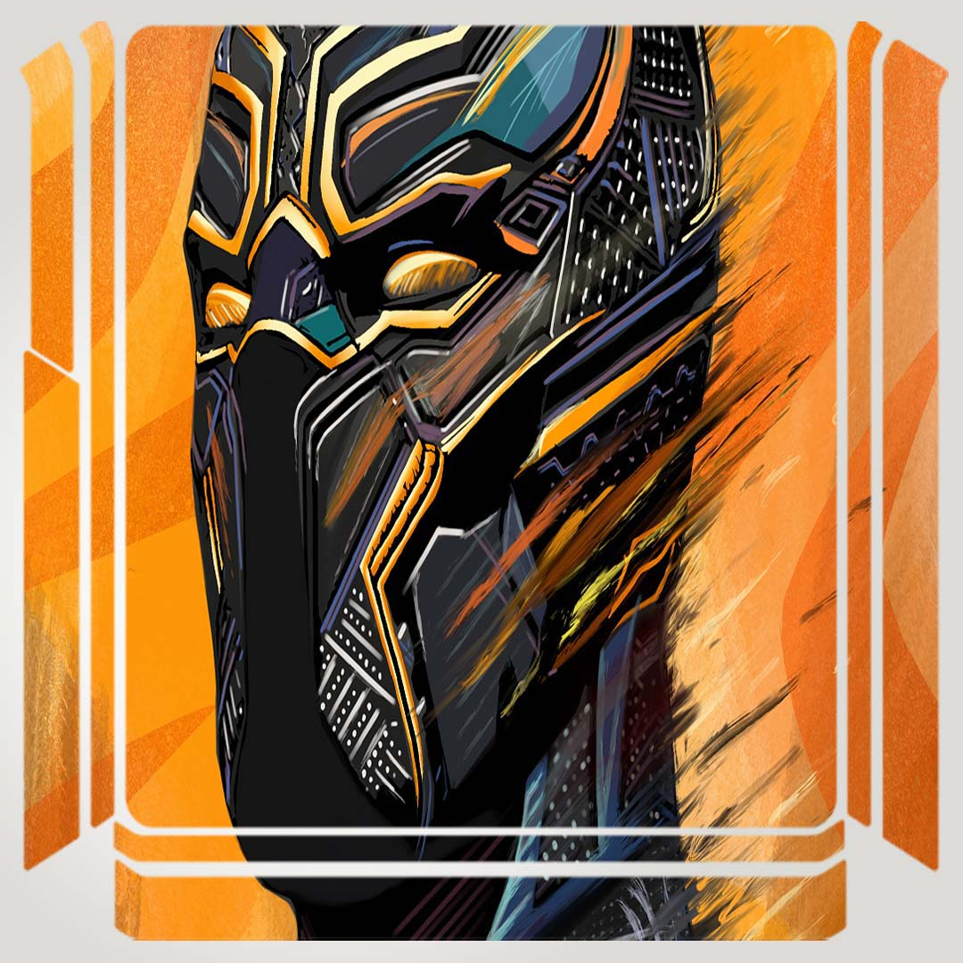 برچسب پلی استیشن ۴ مدل the black panther کد PSS-377 