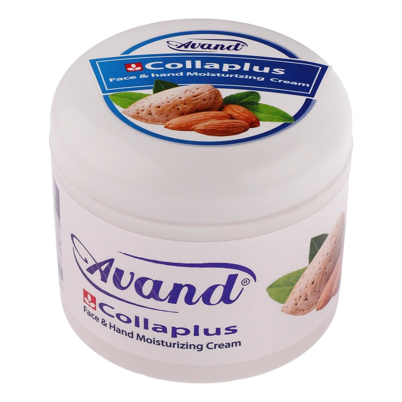 کرم مرطوب کننده دست و صورت آوند مدل Almond مناسب انواع پوست وزن 200 گرم