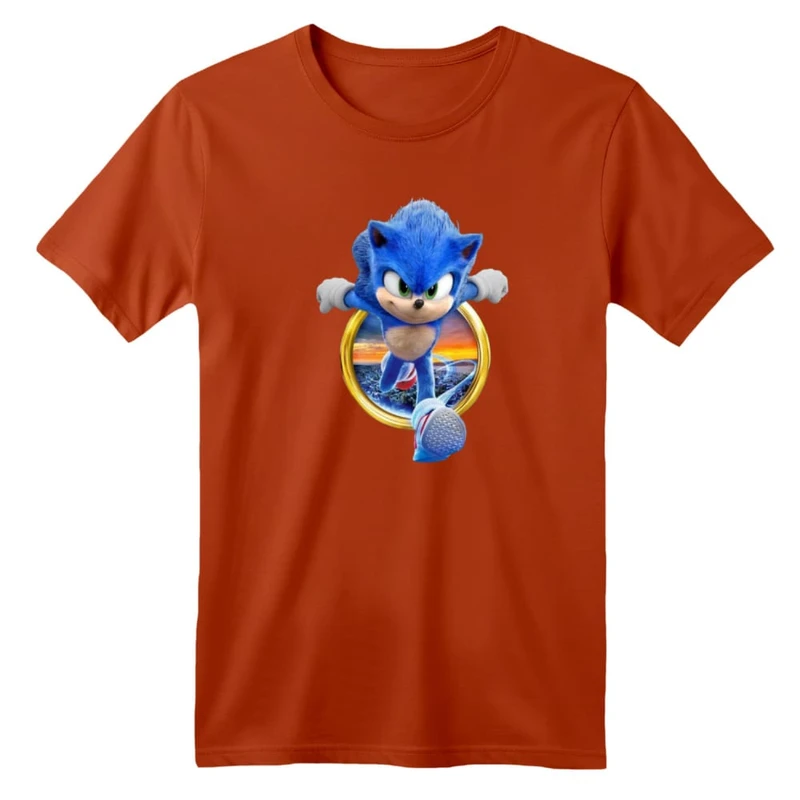 تی شرت آستین کوتاه بچگانه مدل سونیک کد ۱