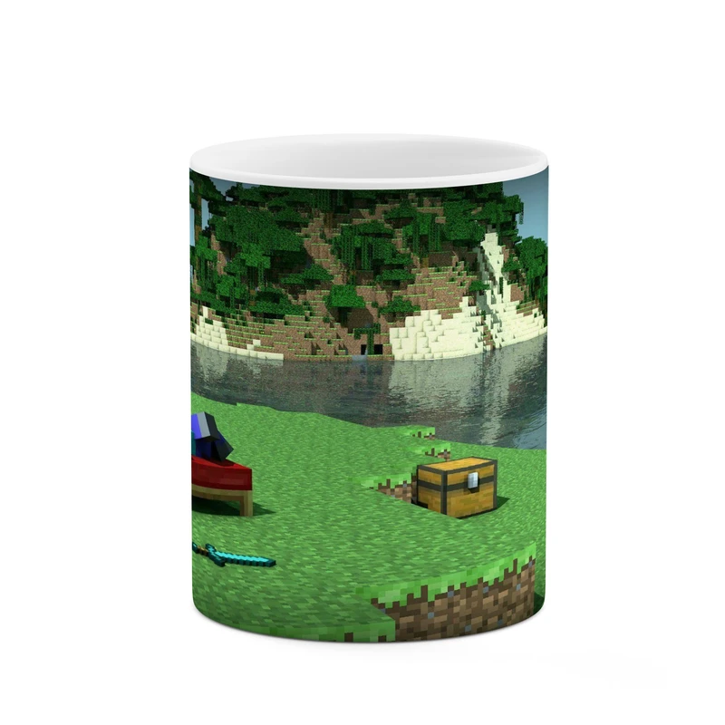 ماگ کاکتی طرح ماینکرافت minecraft مدل mgh41475